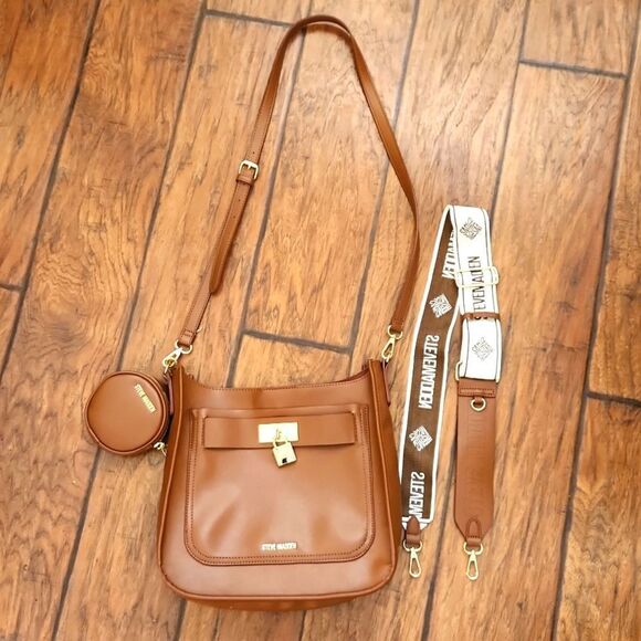Steve Madden crossbody handbag with 2 adjustable straps - Picture 1 of 11
